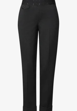 Geruite chino met band in de taille