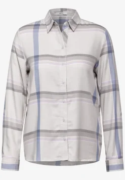 Geruite blouse