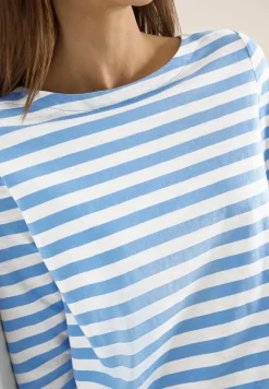 Gestreept basic shirt