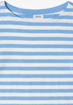 Gestreept basic shirt
