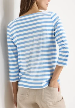 Gestreept basic shirt