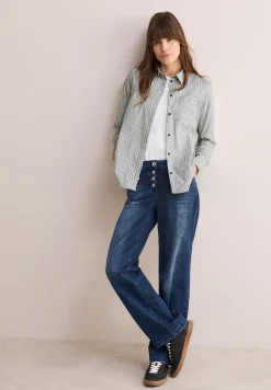Gestreept overhemd blouse