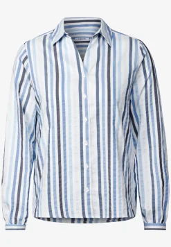 Gestreept overhemd blouse