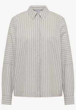 Gestreept overhemd blouse
