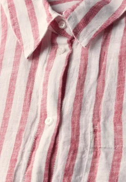 Gestreept overhemd blouse