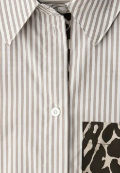 Gestreept overhemd blouse