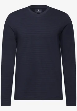 Gestreept shirt met lange mouwen
