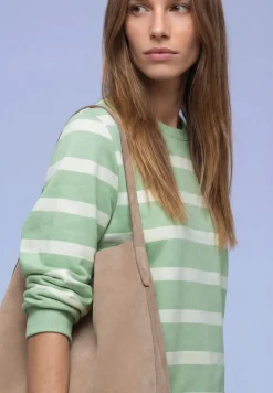 Gestreept sweatshirt