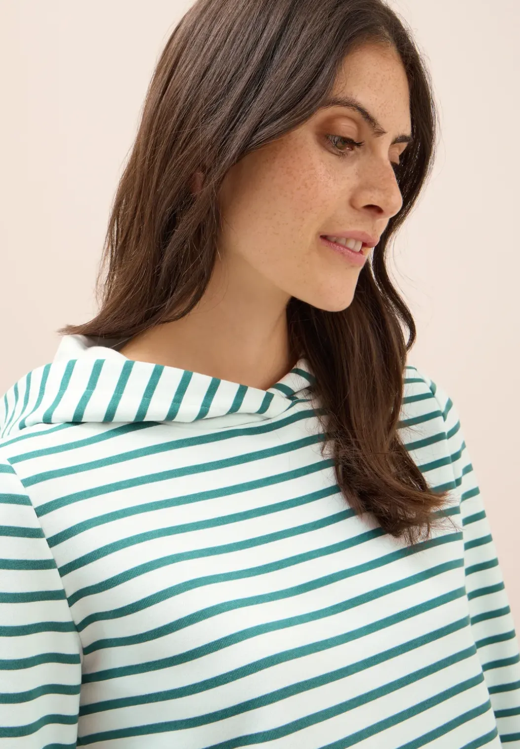 Gestreept sweatshirt