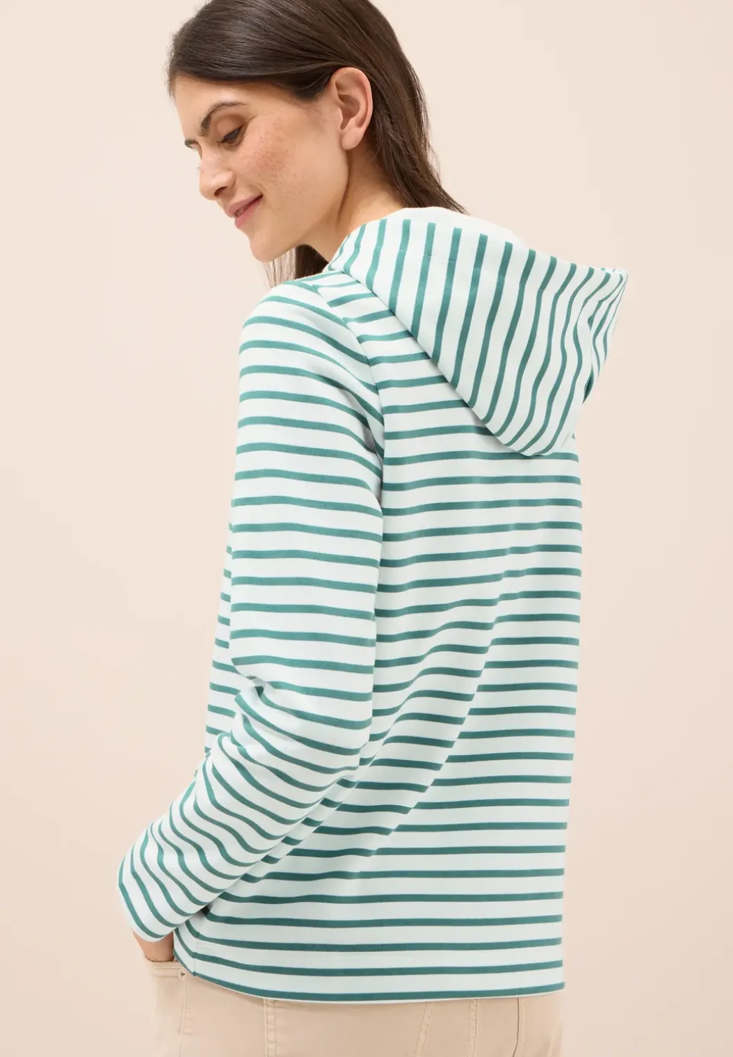 Gestreept sweatshirt