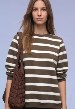 Gestreept sweatshirt