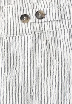 Gestreepte 7/8 broek Wide Legs