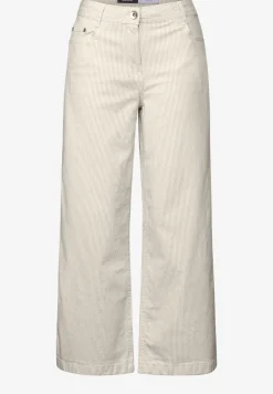 Gestreepte broek Wide Legs