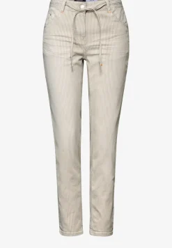 Gestreepte casual jeans
