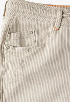 Gestreepte casual jeans