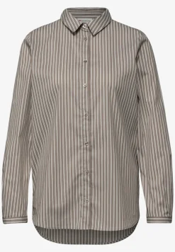 Gestreepte zakelijke blouse
