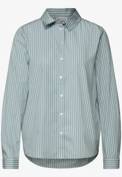 Gestreepte zakelijke blouse