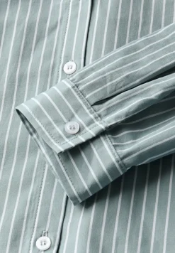 Gestreepte zakelijke blouse