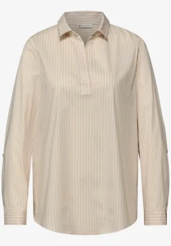 Gestreepte zakelijke blouse