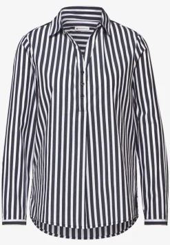 Gestreepte zakelijke blouse