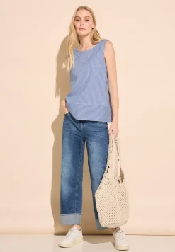 Gestreepte zomerblouse