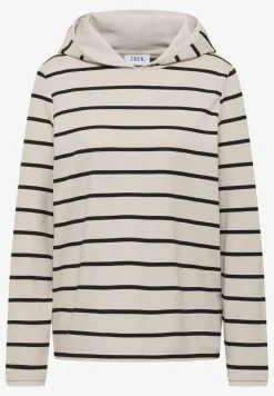 Gestreepte hoodie