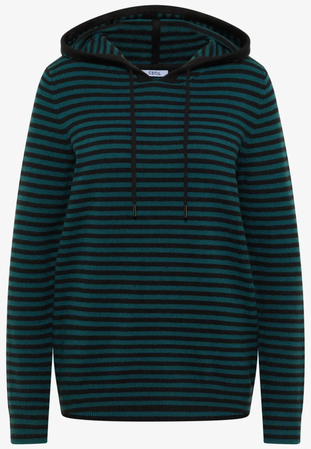 Gestreepte hoodie