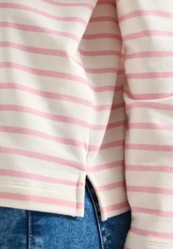 Gestreept shirt met capuchon