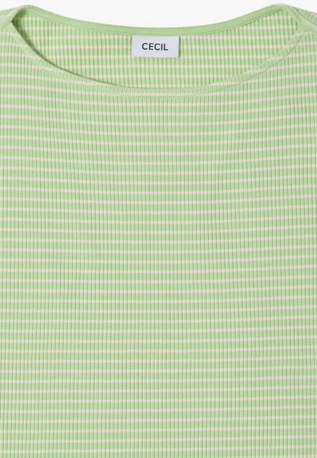 Gestreept shirt met lange mouwen