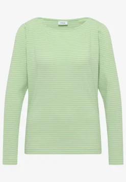 Gestreept shirt met lange mouwen