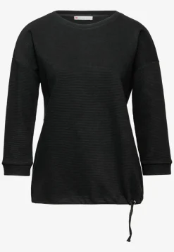 Gestructureerd gemengd shirt