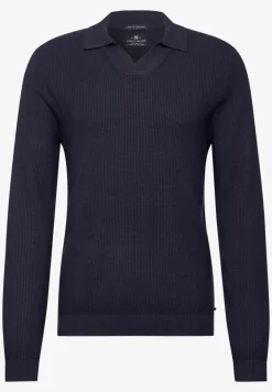 Gestructureerd poloshirt