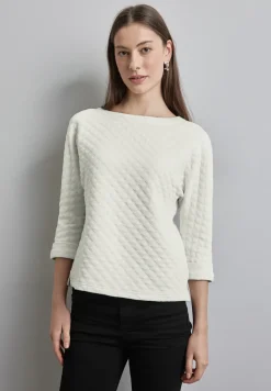 Gestructureerd shirt met details