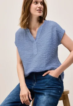 Gestructureerde blouse