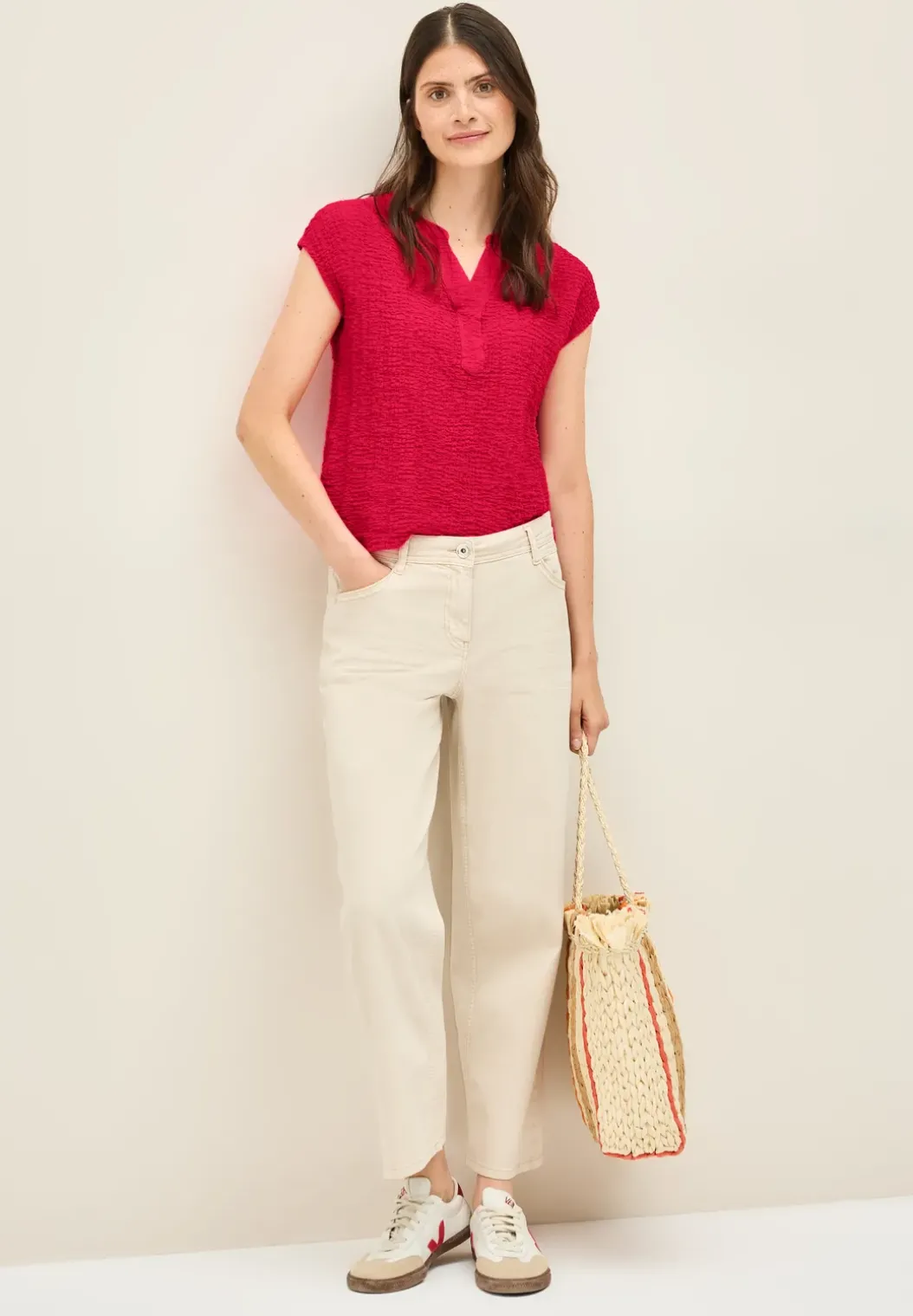 Gestructureerde blouse