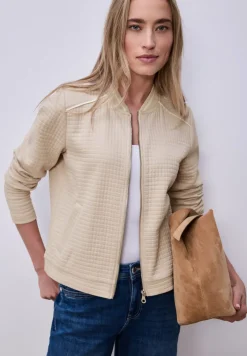 Gestructureerde blouson