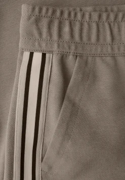 Gestructureerde broek met rechte leg
