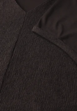 Gestructureerd gemengd shirt