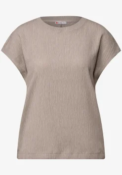 Gestructureerd gemengd shirt