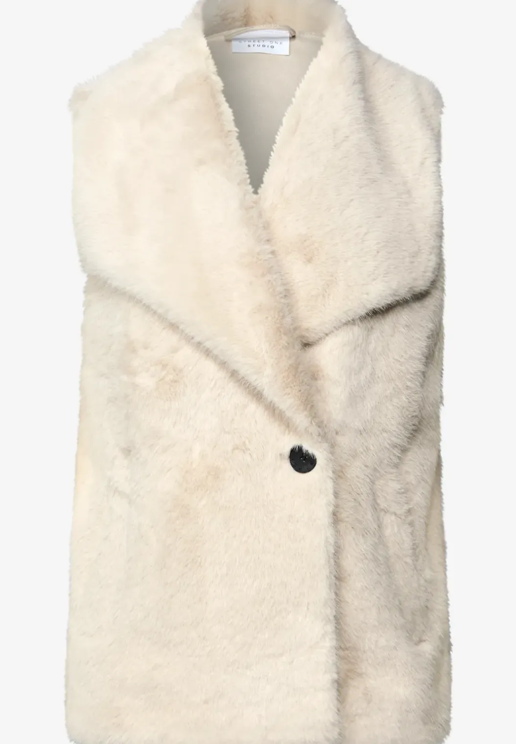 Gilet van imitatiebont