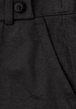 Glinsterende straight legs broek