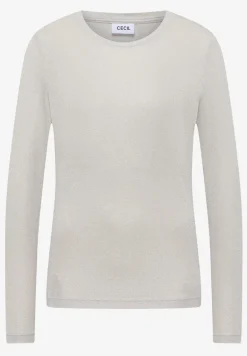 Glitterend shirt van jersey