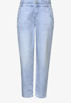 High Waist Barrel Leg Jeans in Loose Fit