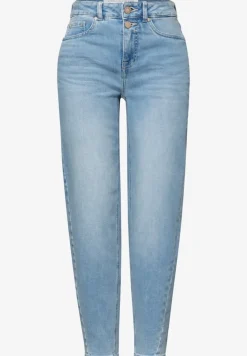 High Waist Barrel Leg Jeans in Loose Fit