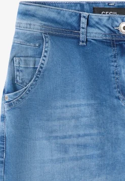 High Waist Barrel Leg Jeans in Loose Fit