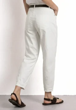 High Waist Broek met Langspijpen