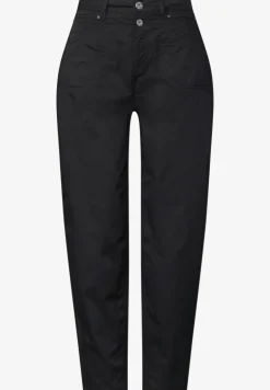 High Waist Broek met Langspijpen