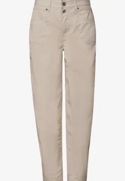 High Waist Broek met Langspijpen