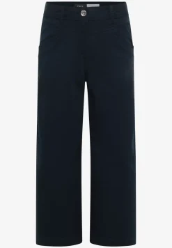 High Waist broek met uitlopende pijpen in Loose Fit