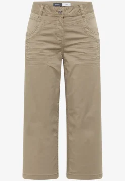 High Waist broek met uitlopende pijpen in Loose Fit